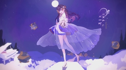 4K古风清新少女