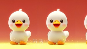 4K高清3D开心鸭