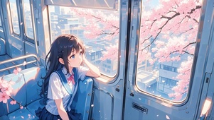 赏樱列车