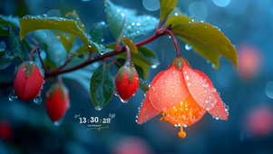 雨中花儿（清新）