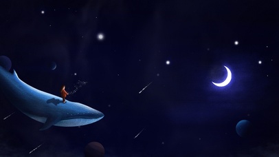 4K带鱼屏 超宽 唯美插画