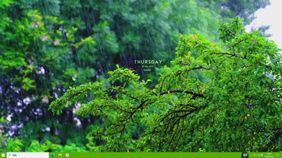 治愈雨声主题壁纸