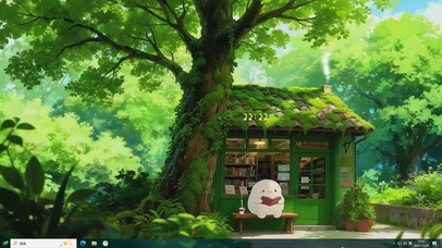 夏日森林咖啡屋