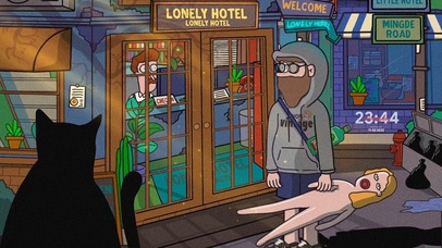 美式复古风漫画