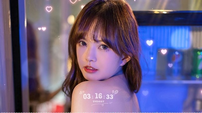 4K性感长发美女