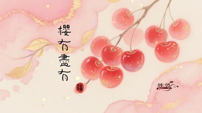 中式桌面（樱有尽有）