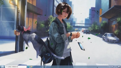 少女与猫