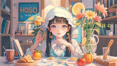 4K 甜美灵气女孩