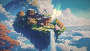 梦幻动漫场景