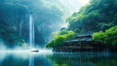 4K唯美自然山水