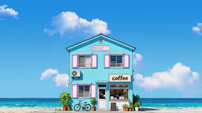 海边咖啡屋