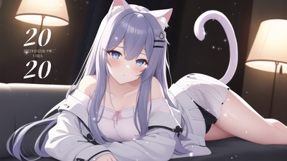 猫咪可爱少女
