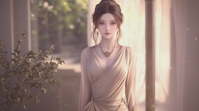 小清新治愈美女