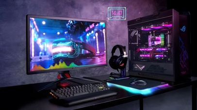 4K炫酷电竞电脑房间