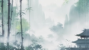4K古风风景