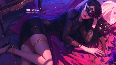 美丽如同寒冬中的雪莲，冰清玉洁