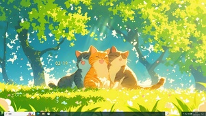 午后慵懒小猫