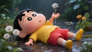 雨天淋雨