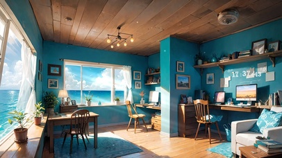 4K唯美治愈海景房