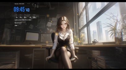 像一朵不食人间烟火的清花