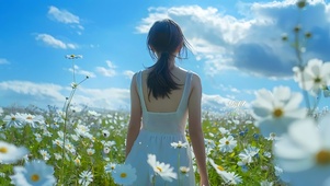 花海美女