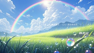 雨后彩虹