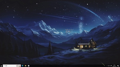 神秘夜景-桌面主题