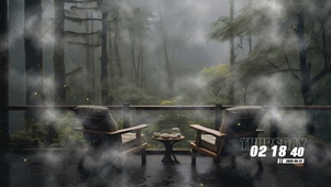 雨天森林