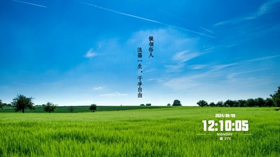 做个俗人 浪荡一生 干净自由