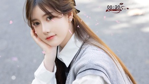 校园清纯制服美女
