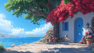 治愈海边小屋