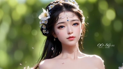 4K绝美古风美女