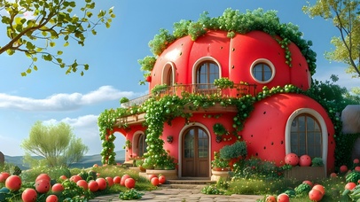 童话世界之西瓜屋01