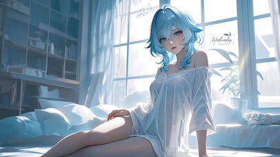 可爱轻纱裙女孩