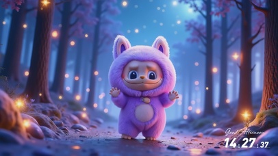 森林跳舞拉布布