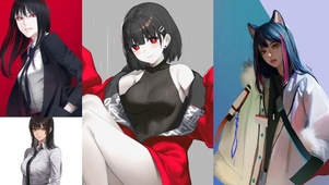 格子少女