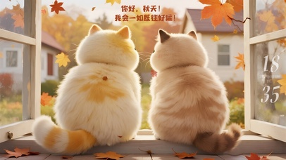 秋天我会一如既往好运