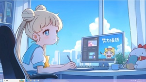 可爱少女主题