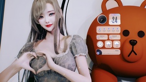 比心美少女