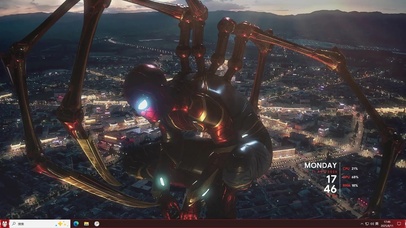 俯瞰蜘蛛侠—【主题桌面】