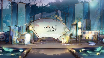 4K唯美古风樱花庭院