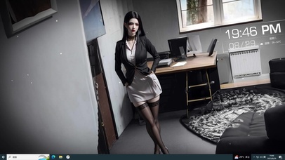 高冷职业装御姐  冷酷女神