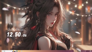 樱花飘落