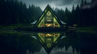 4K静谧光影小屋