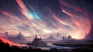 奇幻天空彩云