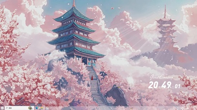 动漫场景AI梦幻壁纸-桌面主题