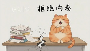 哈哈，拒绝内卷