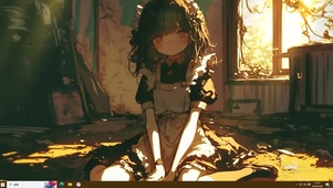 废墟少女