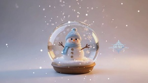 雪人水晶球