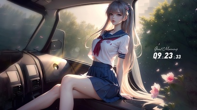 JK双马尾小清新少女